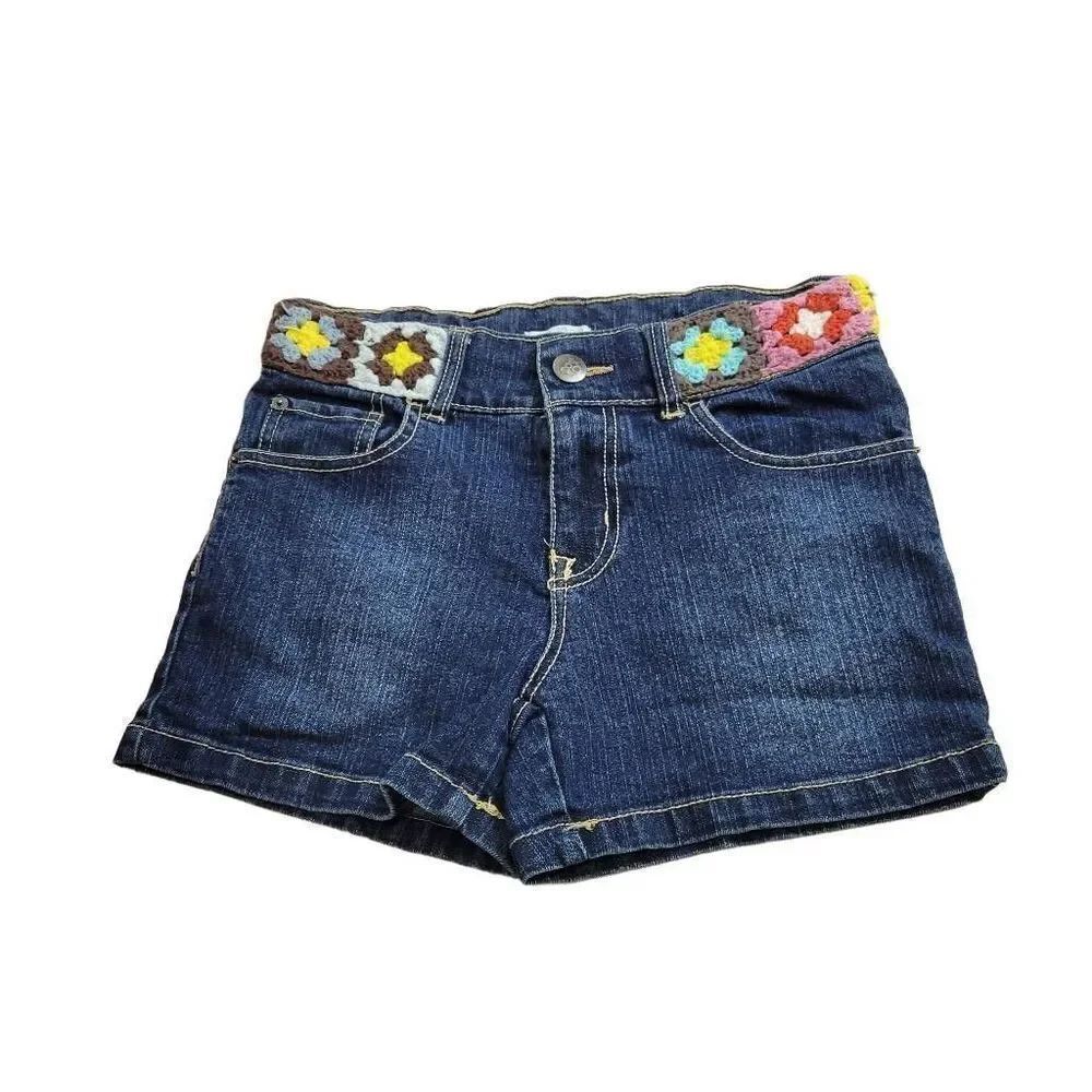 Children's Place crochet belt shorts 12